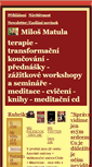 Mobile Screenshot of milosmatula.cz