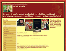 Tablet Screenshot of milosmatula.cz